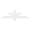 Ekena Millwork Redmond Architectural Grade PVC Gable Bracket, 48"W x 14"H x 2"D x 4"F, 7/12 Pitch GBP048X14X0204RED00 - alternate 2